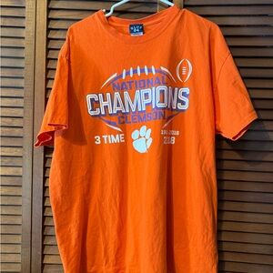 Blue 84 Vibrant Orange Tee